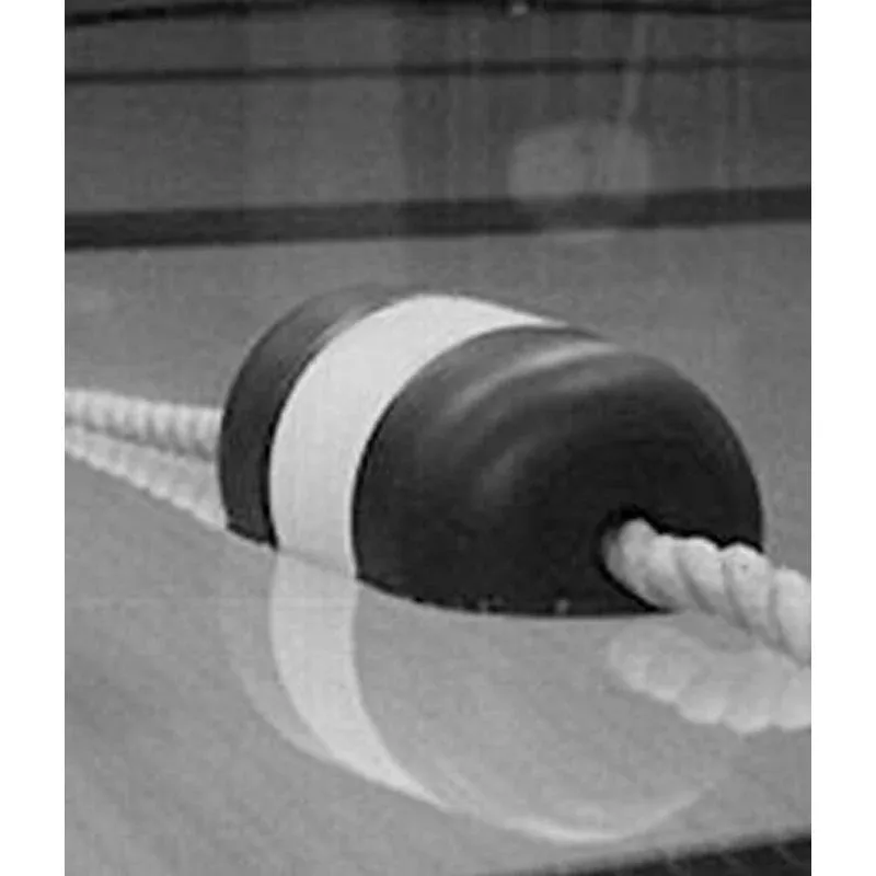 5″ X 9″ ROPE FLOAT .75″ ROPE ORANGE WHITE ORANGE HANDI LOCK