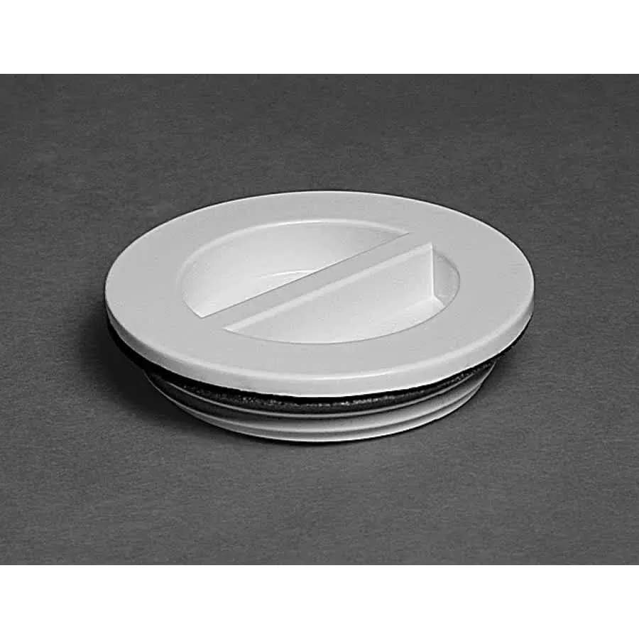 Waterway Plastics 400-4147 – Flush Plug With Gasket – 1.5 In Gray