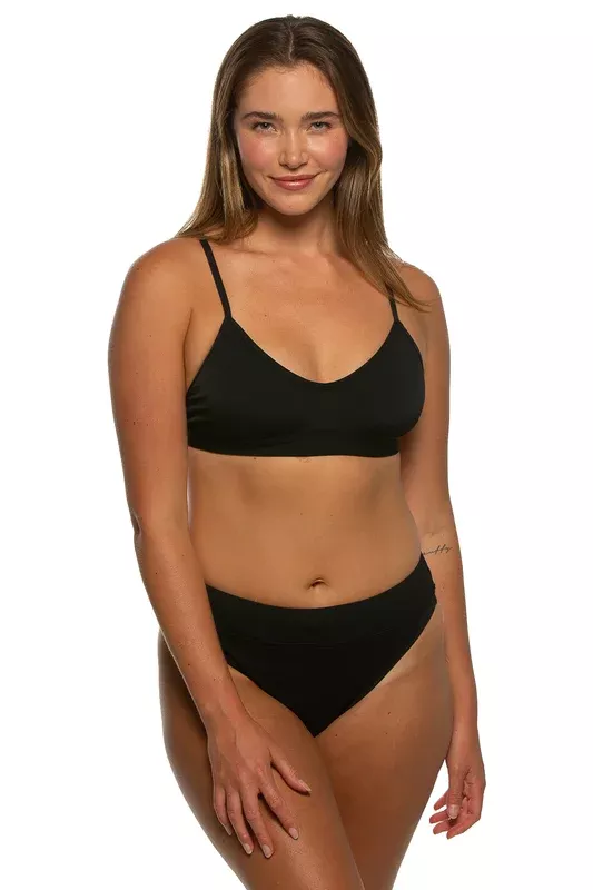 Zoe Bikini Bottom – Black