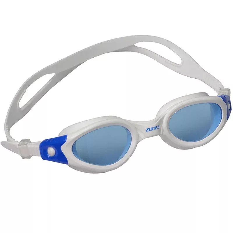 Zone3 – Apollo Goggle Tinted Lens – White/Blue